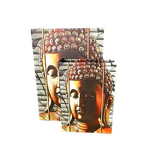 Caixa Decorativa em Madeira Formato de Livro - Buda 5