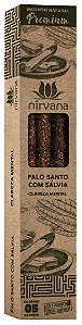Incenso de Palo Santo com Sálvia Branca - Nirvana Premium