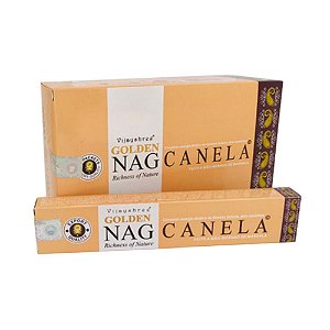 Incenso Golden Nag Canela - Box com 12 und.