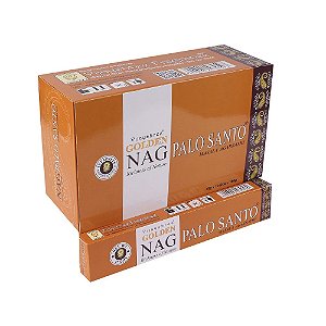 Incenso Golden Nag Palo Santo - Box com 12 und.