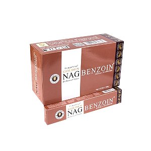 Incenso Golden Nag Benzoin - Box com 12 und.