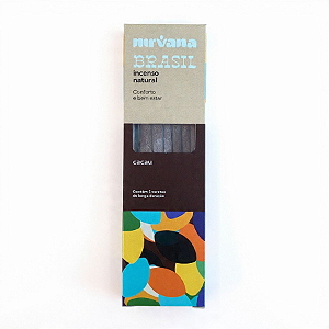 Incenso Nirvana Brasil Vareta - Cacau