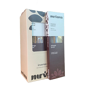 Box Incenso Nirvana Natural Vareta - Pitanga Preta