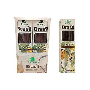 Box Incenso Nirvana Linha Brasil - Cacau