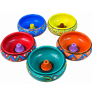Incensário Ovalado Peruano 8cm - Modelos Variados