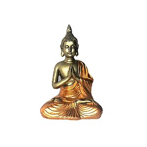 Estátua de Resina Buda Meditando - 12cm