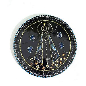 Enfeite de Parede Nossa Senhora Aparecida - Preto