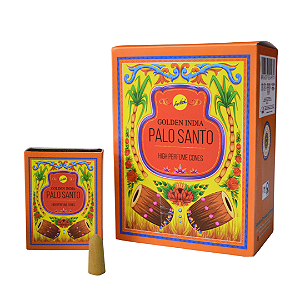 Incenso Cascata Golden India - Palo Santo
