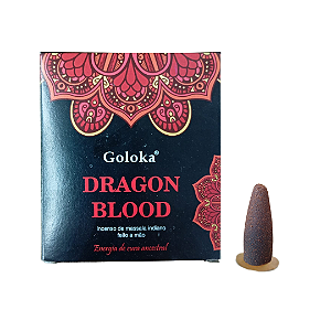 Incenso Goloka Cone Cascata - Dragon Blood
