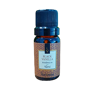 Essência Via Aroma 10ml - Classica Black Vanilla
