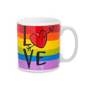 Caneca Porcelana 320 ml - Love