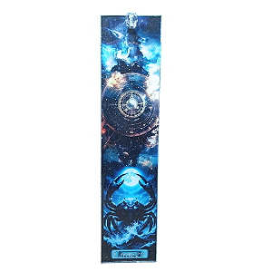 Incensário de Vidro Signo Câncer - 25x6cm