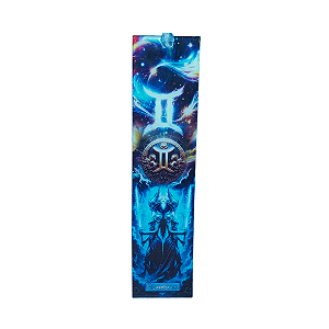 Incensário de Vidro Signo Gêmeos - 25x6cm