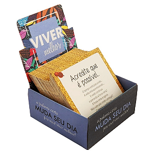 Oráculo de Mensagens Inspiradoras - Viver Melhor - 100 cartões