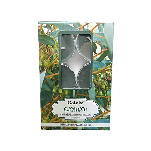 Vela Goloka Perfumada Rechaud - Eucalipto