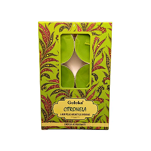 Vela Goloka Perfumada Rechaud - Citronela