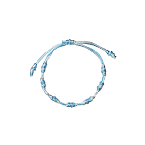 Pulseira 7 Nós Orixá - Yamanjá