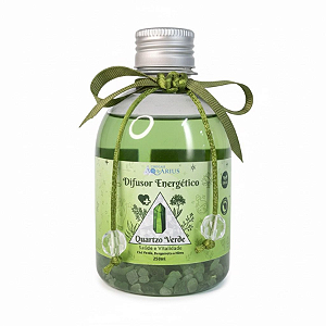Difusor de Varetas Energético com Quartzo Verde - 250ml