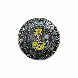 Incensário Orixá Resina Oxum com 11cm