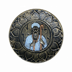 Incensário Orixá Resina Oxalá com 11cm