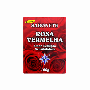 Sabonete Aromatizado - Rosa Vermelha
