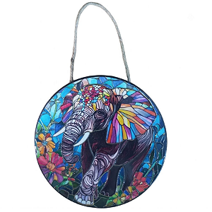 Enfeite de Parede Elefante - Colorido Modelo G