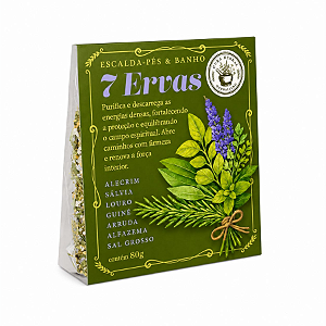 Linha Banho Boas Vibrações - Sete Ervas