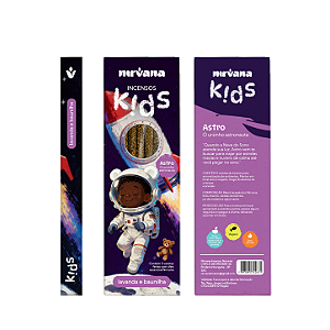 Incenso Nirvana Natural Vareta Kids Astro - Lavanda e Baunilha