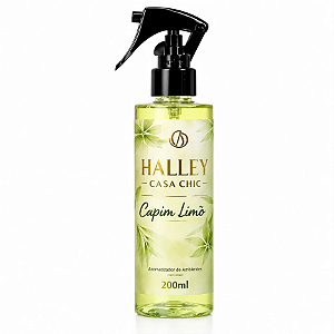 Aromatizador Spray Capim Limão Halley Casa Chic 200ml
