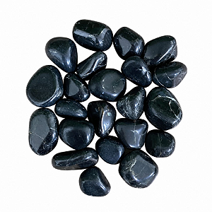 Pedra Rolada Obsidiana 100 gramas 1 a 2 cm