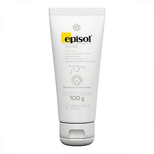 Protetor solar corporal infantil episol fps70 com 100g