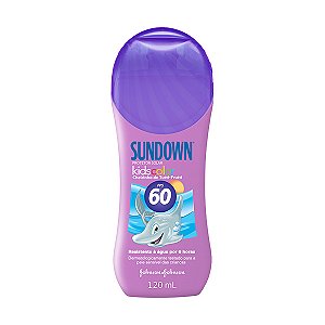 Protetor solar sundown kids color fps 60 120ml