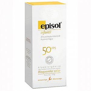 Protetor solar corporal episol infantil fps 50 com 120g