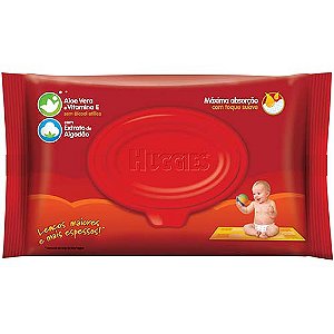 Toalha umedecida t. da monica huggies com 48 unidades - leve 3 pague 2