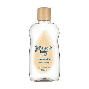 Oleo infantil johnsons & johnsons amendoas 200ml