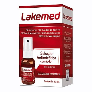 Solucao antimicotica com iodo para unhas 30ml