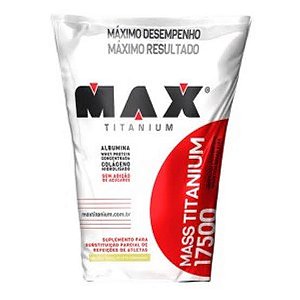 Mass Titanium 17500 3kg(refil) Baunilha Refil