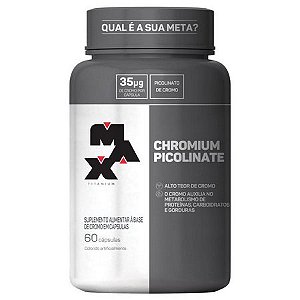 Chromium picolinate pote com 60 capsulas