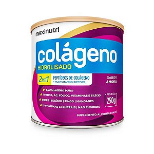 Colageno hidrolisado amora 250g - maxinutri