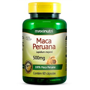 Maca peruana+acerola 500 mg c/60 caps