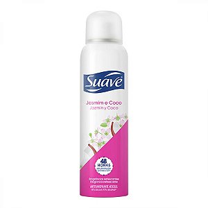 Desodorante aerosol suave jasmim e coco 150ml