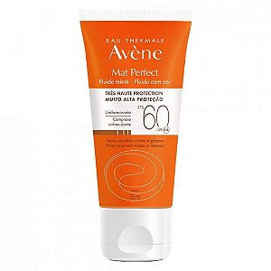 Avène protetor solar mat perfect fluido com cor fps60 50ml