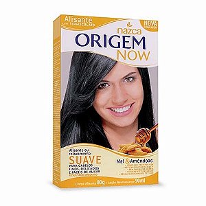 Creme alisante origem now mel e amendoas com 80g