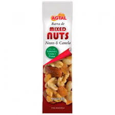 Barra mixed  nuts  nozes&canela cx c/12