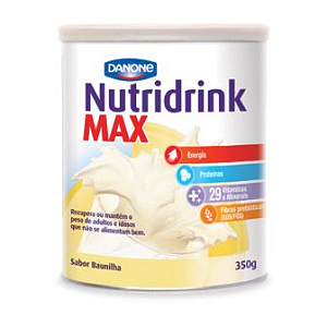 Suplemento alimentar nutridrink protein baunilha com 350g