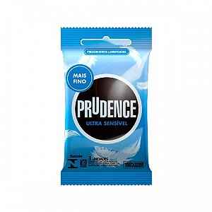 Preservativo prudence com 6 unidades ultra sensivel