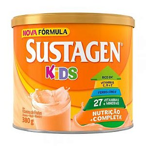 Sustagen kids nutricao completa sabor frutas 380g