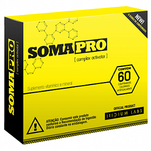 Soma pro iridium labs com 60 comprimidos