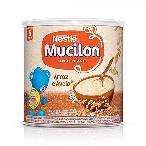 Mucilon arroz e aveia nestle 400g