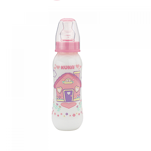 Mamadeira kuka 61557 bico ortodontico natural rosa 250ml